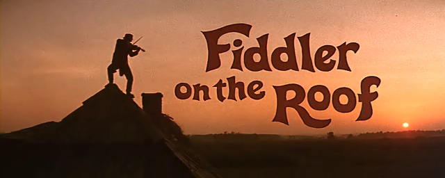 지붕위의 바이올린 ( Fiddler on The Roof, 1971 )