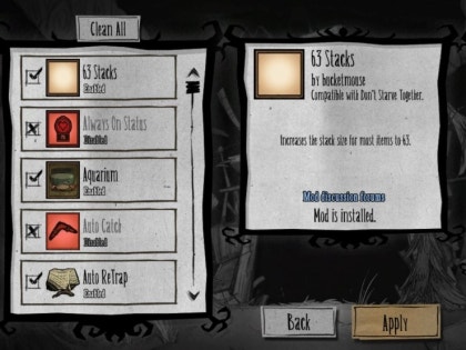 굶지마 Don T Starve Together 돈스타브 모드 Mod 다운로드 및 적용하기 네이버 블로그