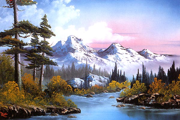 밥로스 믿어요 Bob Ross I Believe 네이버 블로그