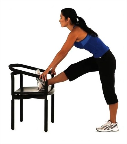 Raised Leg Stretches - Hamstring