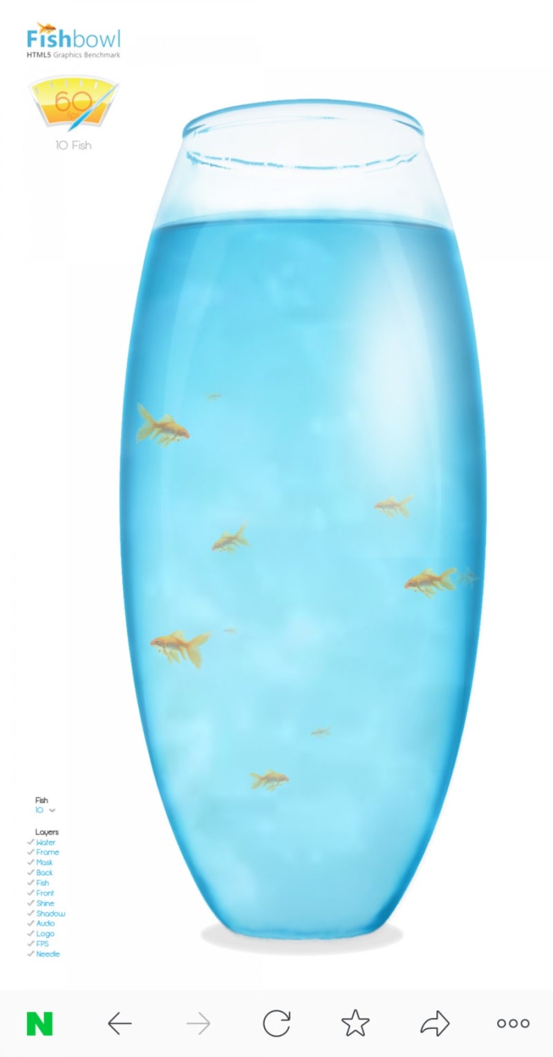 Fish Bowl I 금붕어테스트 물고기 수로 폰 노트북 컴퓨터 성능 확인하기 네이버 블로그